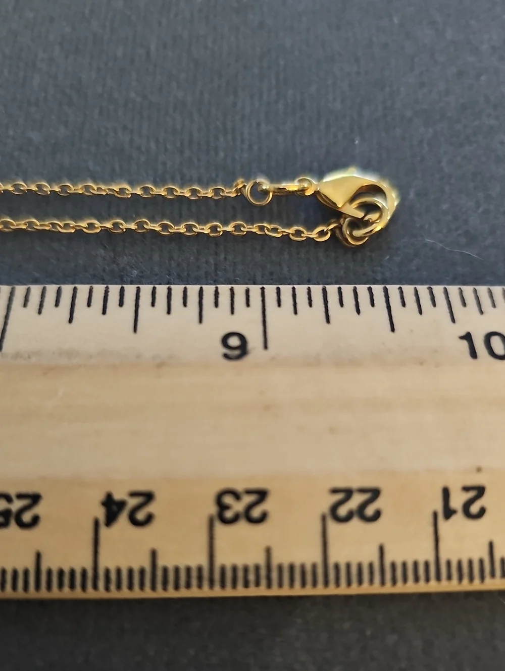 Gold Shell Pendant Necklace with Pearl Accent. About 18